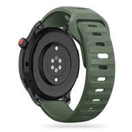 Akcesoria do smartwatchy - Pasek sportowy opaska IconBand Line do Samsung Galaxy Watch 4 / 5 / 5 Pro / 6 Army Green - miniaturka - grafika 1