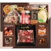 Zestawy upominkowe - Zestaw słodyczy premium na Wielkanoc prezent zając - miniaturka - grafika 1