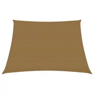 Parasole ogrodowe - vidaXL Lumarko Żagiel przeciwsłoneczny, 160 g/m, taupe, 3/4x2 m, HDPE! 311433 - miniaturka - grafika 1