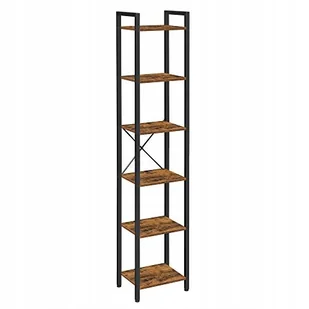 Regał słupek Retro Loft Metal industrial Półka na książki - Regały - miniaturka - grafika 1