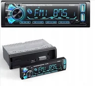 Radia samochodowe - Radio samochodowe RDS KC2206 1-DIN - miniaturka - grafika 1