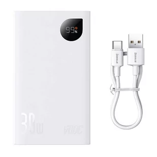 Powerbank Baseus Adaman 2, 20000mAh, 30W,  (biały) - Powerbanki - miniaturka - grafika 2
