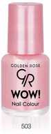 Lakiery do paznokci - Lakier do paznokci Golden Rose 6ml WOW trwały 503 - miniaturka - grafika 1