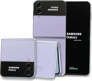 Samsung Galaxy Z Flip4 128 GB Dual-Sim Purple Jak nowy - Telefony OUTLET - miniaturka - grafika 1