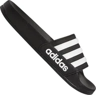 Buty dla dziewczynek - Adidas Klapki dziecięce JR Adilette Shower 625 : Rozmiar - 37 - miniaturka - grafika 1