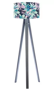 Macodesign Lampa podłogowa Tropikalna lilia tripod-foto-418p-a, 60 W - Lampy stojące - miniaturka - grafika 1