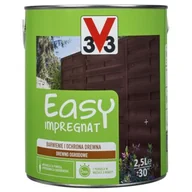 Farby i impregnaty do drewna - Impregnat koloryzujący Easy Impregnat Mokka 2,5 l V33 - miniaturka - grafika 1