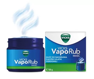 Procter & Gamble Vicks Vapo Rub 50 g - Przeziębienie i grypa - miniaturka - grafika 1