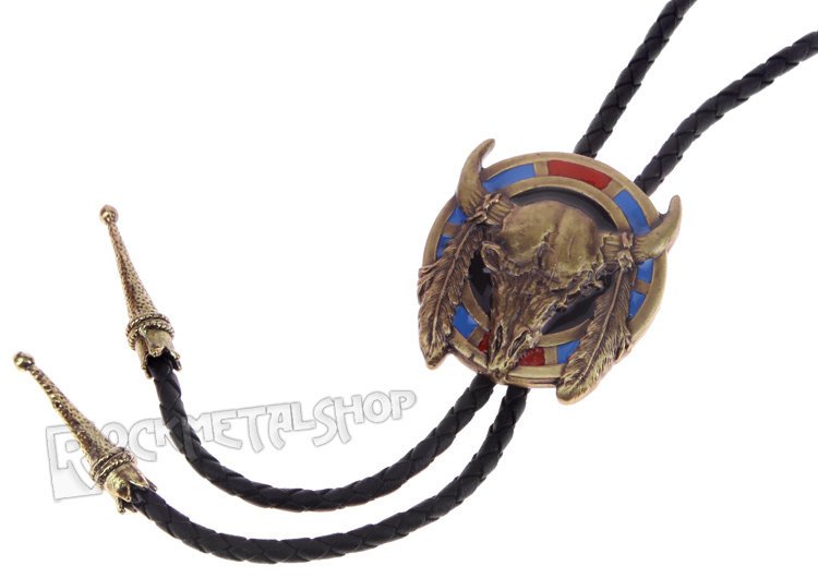 bolo - kowbojski krawat - TATANKA SKULL