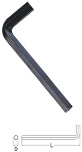 KLUCZ TRZPIENIOWY L 6-KĄTNY 12 MM DŁUGI 84318 - Narzędzia samochodowe - miniaturka - grafika 1