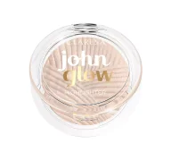 Rozświetlacze do twarzy i ciała - CLARESA - JOHN GLOW - HIGHLIGHTER - Rozświetlacz prasowany - 8 g - 04 - ORIENTAL GLAM - miniaturka - grafika 1