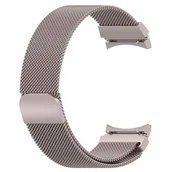Akcesoria do smartwatchy - PURO Pasek Milanese Magnetic Band do Samsung Galaxy Watch 4/4 Classic 40/42/44/46mm) Różowe Złoto - miniaturka - grafika 1