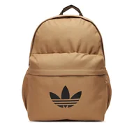 Plecaki - Plecak adidas Adicolor Classic JX0212 Brązowy - miniaturka - grafika 1