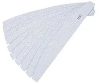 Akcesoria do paznokci - Nakładki ścierne zamienne do pilnika metalowego łódka półksiężyc (kolor zebra) gradacja 180 10 szt - miniaturka - grafika 1