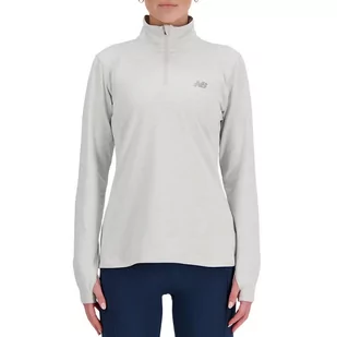 Bluza New Balance WT41150AHH - szara - Bluzy sportowe damskie - miniaturka - grafika 1