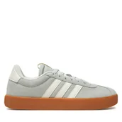 Sneakersy damskie - Sneakersy adidas VL Court 3.0 Shoes JP7539 Szary - miniaturka - grafika 1