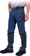 Odzież robocza - SPODNIE OCHRONNE DO PASA REIS JEANS303-T; GRANATOWO-CZARNY - miniaturka - grafika 1