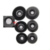 Akcesoria do słuchawek - Gumki do Samsung Galaxy buds 2 pro (R510) czarne z siateczką - miniaturka - grafika 1