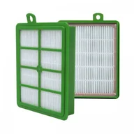 Filtry do odkurzaczy - Zestaw dwóch zielonych filtrów HEPA do odkurzacza zmywalnego Electrolux H12 - miniaturka - grafika 1