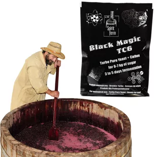 BLACK MAGIC TC6 DROŻDŻE GORZELNICZE SPIRIT FERM - Domowy wyrób alkoholu - miniaturka - grafika 1
