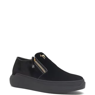 Slip on męskie - Giuseppe Zanotti Skórzane slip on - grafika 1