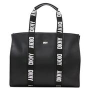 Dkny, Bags, Cassie Logo Accented Web Handles Canvas Tote Bag