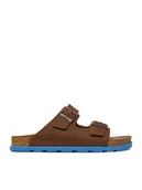 Klapki i japonki męskie - Rieker Klapki CEO-21190-28 Brązowy - miniaturka - grafika 1