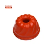 Formy do ciast - Forma silikonowa mała babka z kominkiem fi 15/10 cm h 4,2 cm F-67 Genes - miniaturka - grafika 1