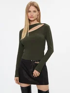 Bluzki damskie - ONLY Bluzka 15283977 Zielony Regular Fit - miniaturka - grafika 1