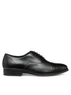 Półbuty męskie - Geox Półbuty U Rezzonico U558QB 00043 C9999 Czarny - miniaturka - grafika 1