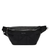 Nerki - Nerka Calvin Klein Emblem Aop Emboss Waistbag LV04D3332G Czarny - miniaturka - grafika 1