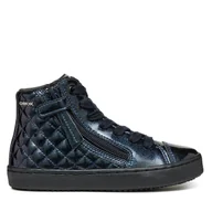 Buty dla dziewczynek - Sneakersy Geox J Kalispera Girl J944GD 000HI C8015 S Fioletowy - miniaturka - grafika 1