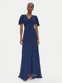 Sukienki - Rinascimento Sukienka wieczorowa CFC0122466003 Granatowy Regular Fit - miniaturka - grafika 1