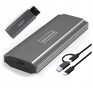 Obudowa Na Dysk Ssd Nvme Kieszeń Adapter Sata Pcie M.2 Combo Usb 3.0 Usb-C 3.1 M2 - Obudowy i kieszenie na dyski twarde - miniaturka - grafika 1