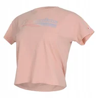 Koszulki i topy damskie - Champion Koszulka Damska Crop Top 115148 Róż Xs - miniaturka - grafika 1