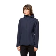 Kurtki damskie - Damska kurtka przeciwdeszczowa Jack Wolfskin BESLER 2L JKT W night blue - XS - miniaturka - grafika 1