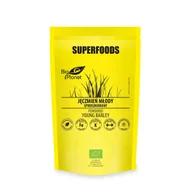 Zdrowa żywność - Młody jęczmień (trawa w proszku) BIO 100 g - Bio Planet - miniaturka - grafika 1