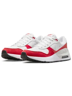 Nike Sneakersy "Air Max Systm" w kolorze biało-czerwonym - Trampki męskie - miniaturka - grafika 1