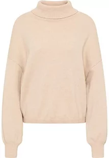 Jalene Damski sweter z golfem 81133465, beżowy, XS/S, beżowy, XS-S - Swetry damskie - miniaturka - grafika 1