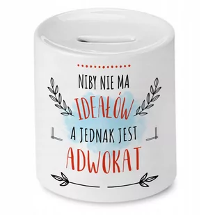 Skarbonka Dla Adwokata na Urodziny na Prezent z Nadrukiem ze Zdjęciem - Skarbonki Skarbonka Dla Adwokata na Urodziny na Prezent z Nadrukiem ze Zdjęciem - Skarbonki - miniaturka - grafika 1