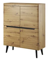 Inne meble do salonu - Komoda Nordi Nk107 Dąb Artisan - miniaturka - grafika 1