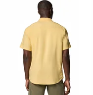 Koszulki męskie - Columbia Utilizer II Solid Short Sleeve Shirt 1577762715 Żółte M - miniaturka - grafika 1