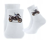 Skarpetki męskie - 3x Skarpetki Prezent Skarpety motor motocykl motocyklista dla kierowcy BMW - miniaturka - grafika 1
