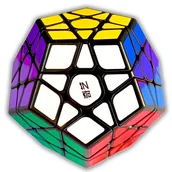 Łamigłówki - Kostka Megaminx Połyskująca Szybki Dwunastościan + Algorytmy I Podstawka Rubika - miniaturka - grafika 1