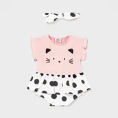 Pajacyki dla niemowląt - MAYORAL| Śpioszki z opaską r. 70 - miniaturka - grafika 1