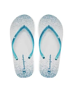 Champion Japonki Sparkling Slide S11688-CHA-WW010 Biały - Klapki i japonki damskie - miniaturka - grafika 1
