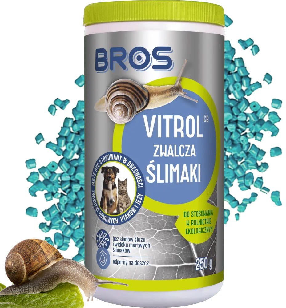 BROS - Vitrol GB zwalcza ślimaki 250g