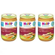 Dania dla dzieci - Hipp Dla Małych Smakoszy Kasza bulgur z warzywami mango i kurczakiem po 9. miesiącu zestaw 3 x 220 g Bio - miniaturka - grafika 1