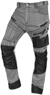 Odzież robocza - Neo Spodnie robocze DENIM, wzmocnienia Oxford, szare, rozmiar S - miniaturka - grafika 1