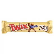 Batoniki - Twix Xtra Baton z ciastkami i karmelem oblany czekoladą 75 g (2 x 37,5 g) - miniaturka - grafika 1